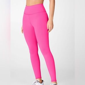 Hot Pink Define PowerHold Fabletics Leggings